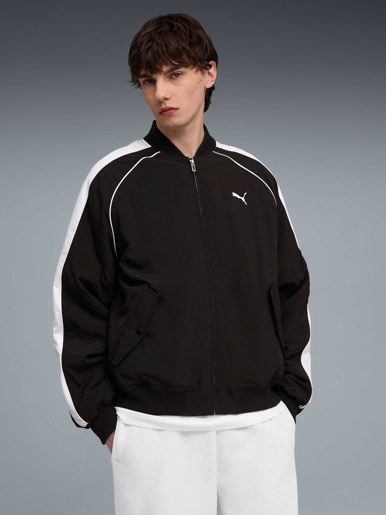 Куртки и дубленки PUMA T7 Bomber модель 635022 Фото