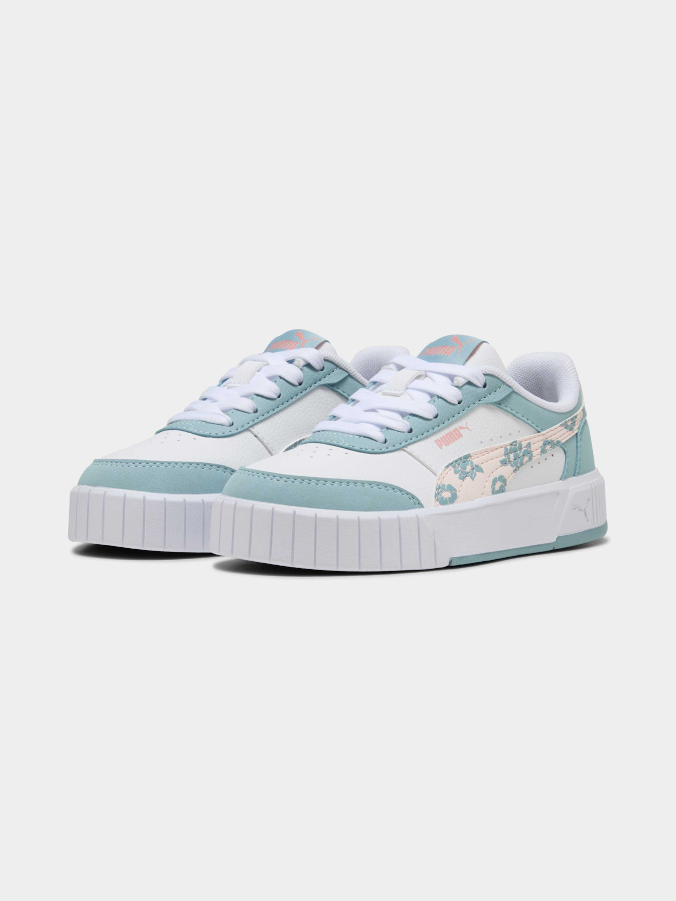Кеди PUMA Carina Mia Floral Ps модель 405631 Кеди PUMA Carina Mia Floral Ps модель 405631 Фото
