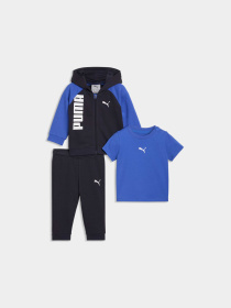 Костюми PUMA Tee, Hooded Fz And Pants Set модель 693292 Фото