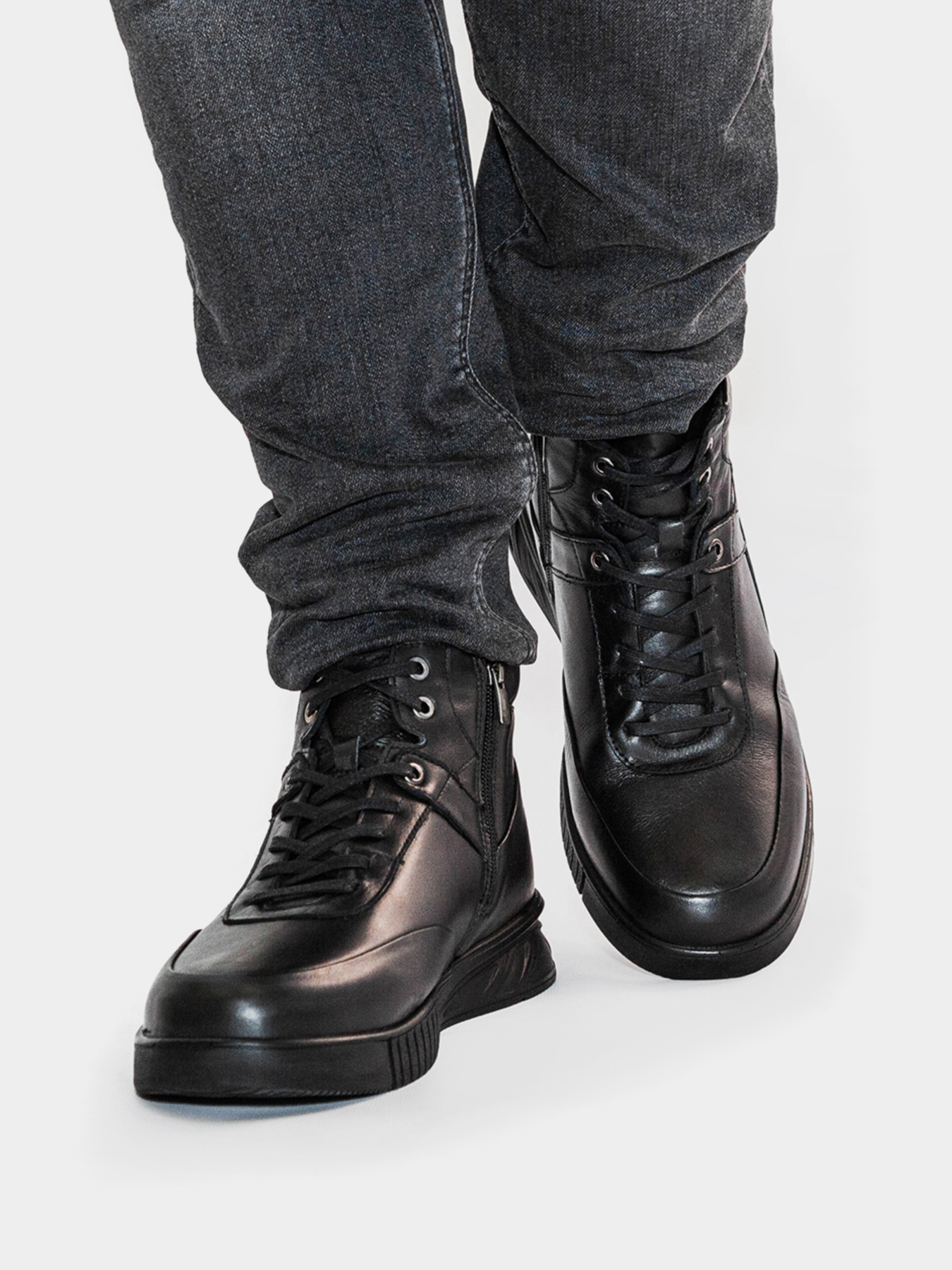 Ботинки и сапоги Forelli модель 41455-Black Фото