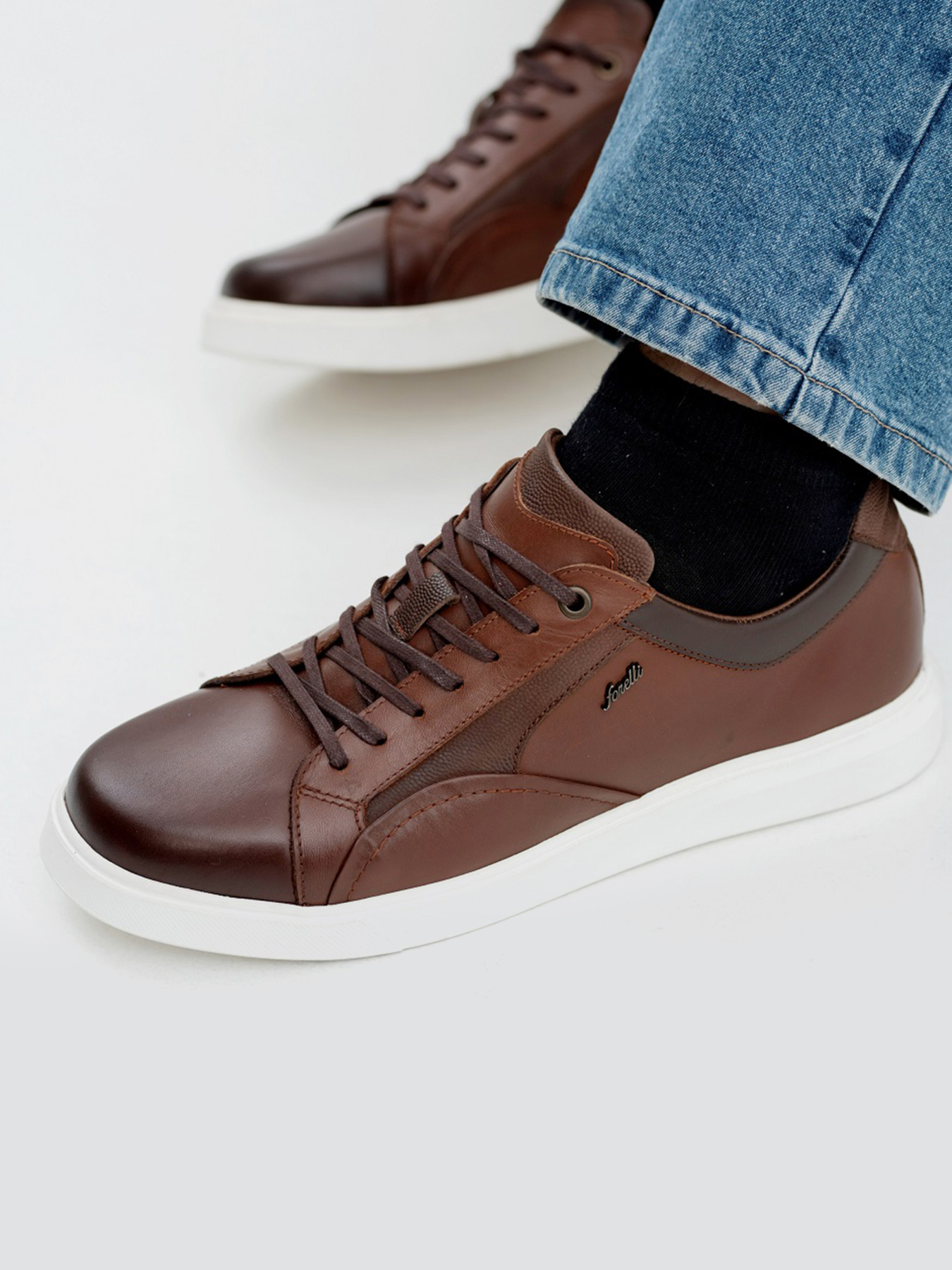 Кеды Forelli модель 39501-Brown Фото