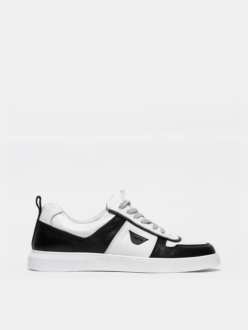 Кеды Forelli модель 46901-White.Black Фото