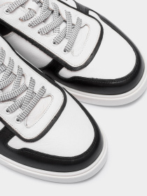 Кеди Forelli модель 46901-White.Black Фото
