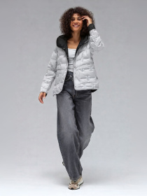 Куртки та дублянки VIVA WEAR модель 6570-black-gray Фото
