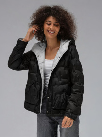 Куртки та дублянки VIVA WEAR модель 6570-black-gray Фото