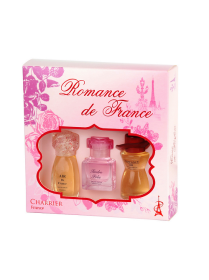 Набір мініатюр парфумованої води ROMANCE DE FRANCE Charrier Parfums модель 3442070336035 Фото
