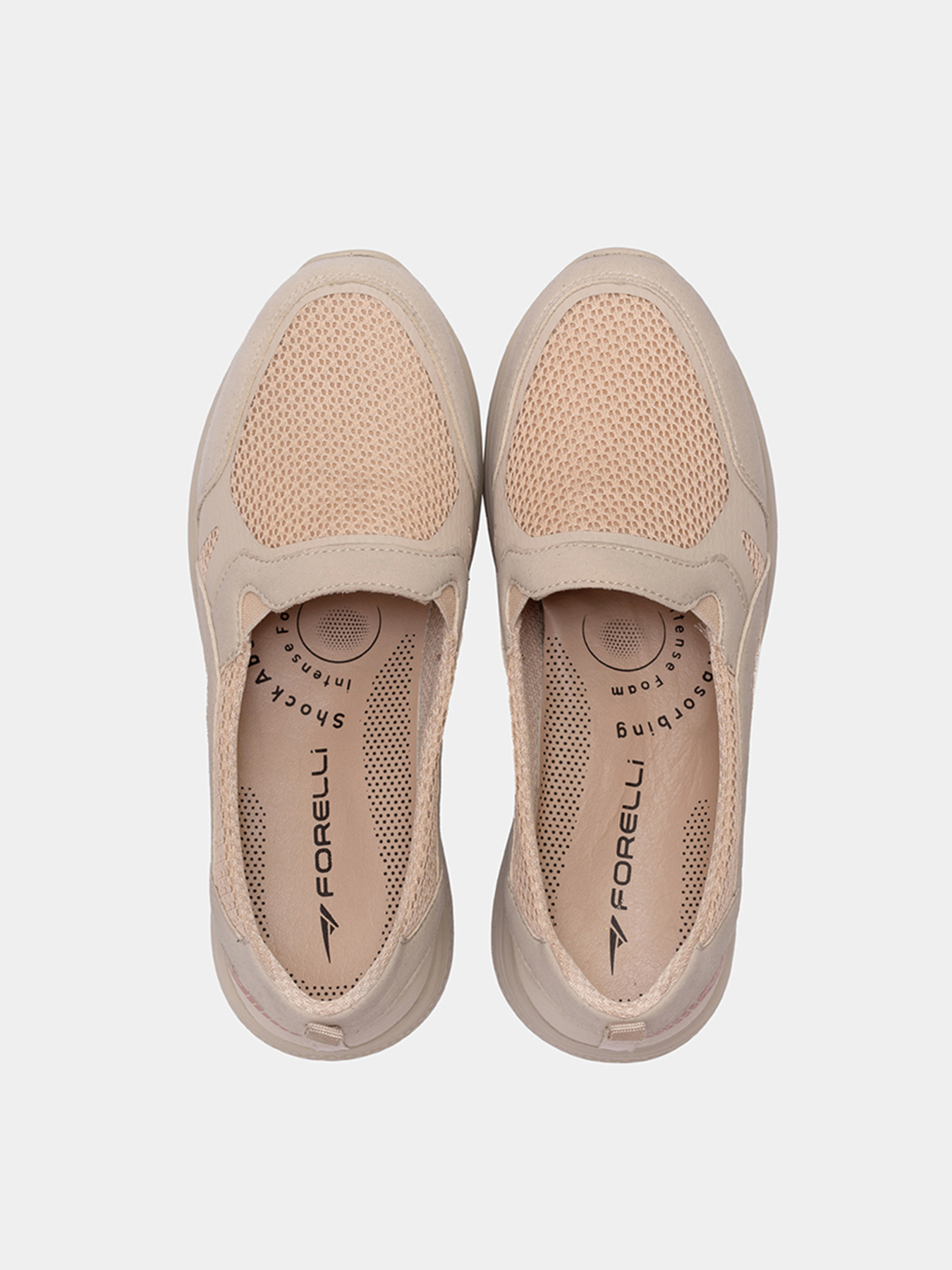 Сліпони та мокасини Forelli модель 30010-Beige Фото
