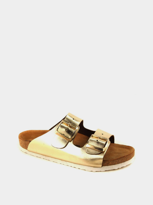 Шлёпанцы Forelli модель 23203-Gold Фото