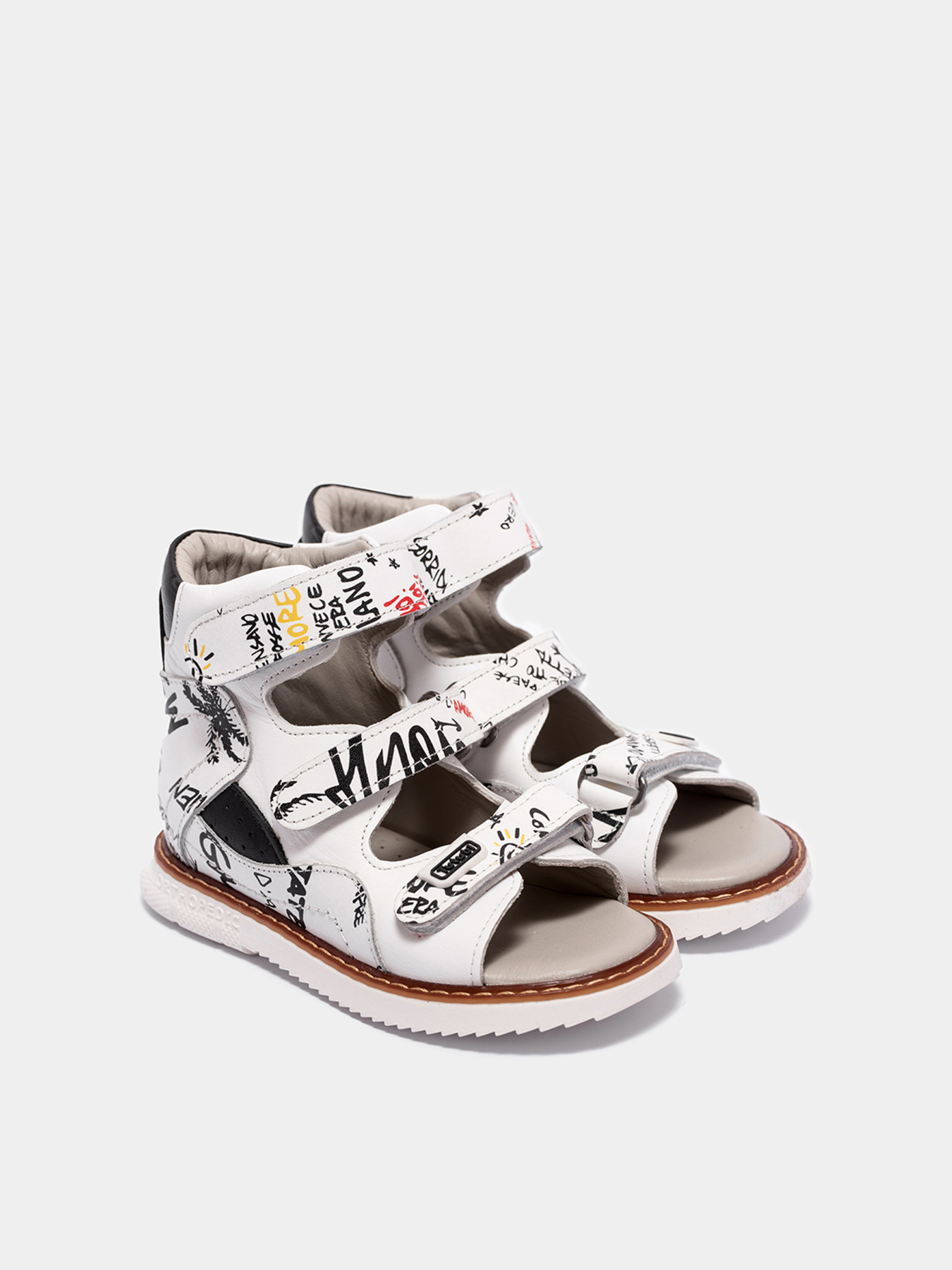 Сандалії Tutubi модель 2801-06-White/Black Фото