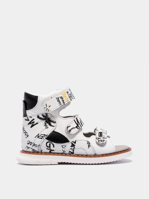 Сандалії Tutubi модель 2801-06-White/Black Фото