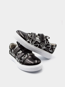 Кеди Tutubi модель 2209-02-White.Black Фото