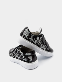 Кеди Tutubi модель 2209-02-White.Black Фото