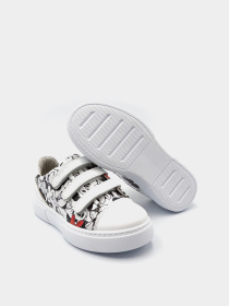 Кеди Tutubi модель 2241-02-White.Black Фото