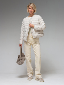 Куртки и дубленки VIVA WEAR модель 6688-light gray Фото