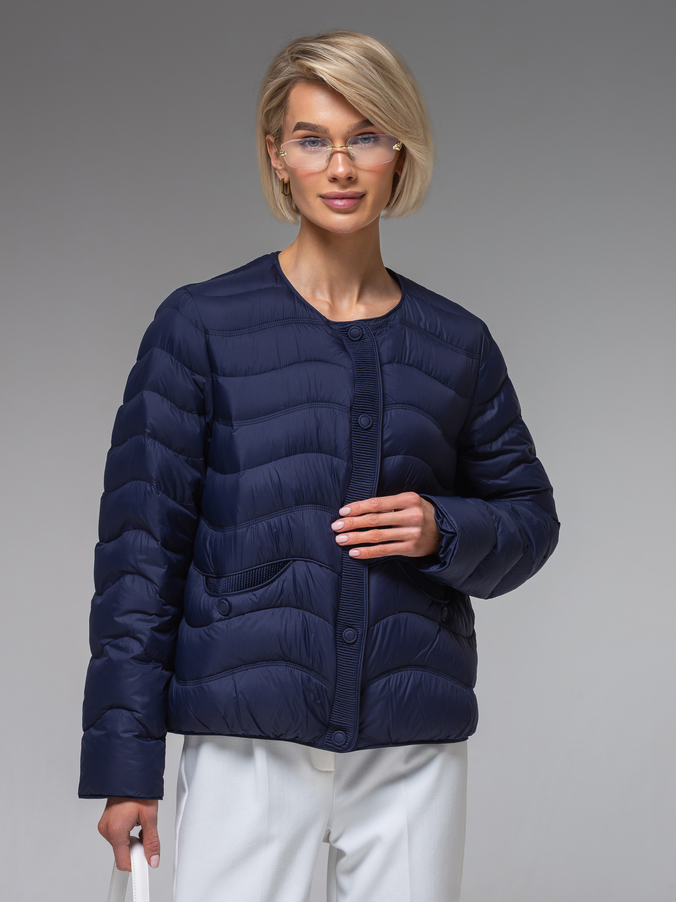 Куртки и дубленки VIVA WEAR модель 6688-navy Фото
