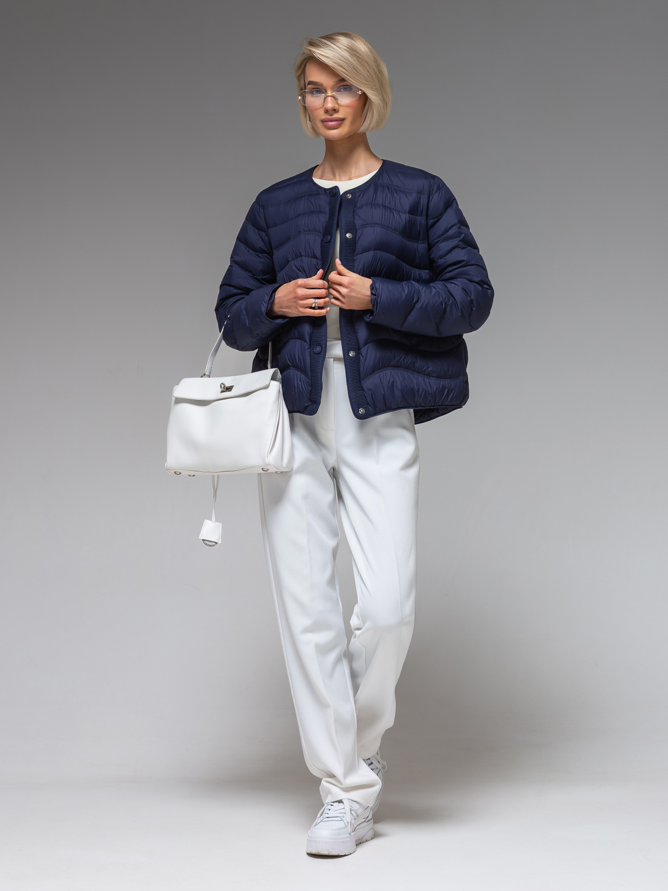 Куртки и дубленки VIVA WEAR модель 6688-navy Фото