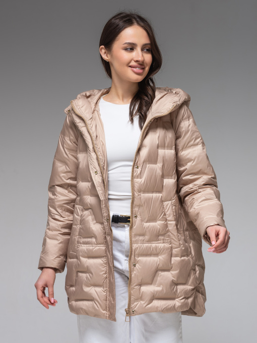 Куртки и дубленки VIVA WEAR модель 90325-beige Фото
