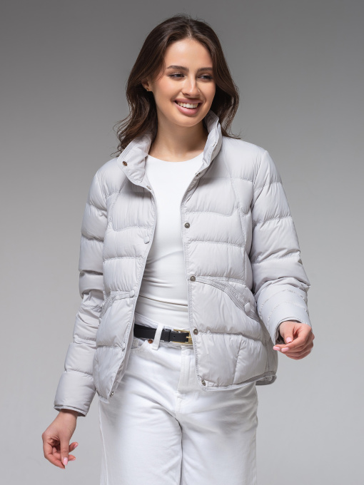 Куртки и дубленки VIVA WEAR модель 6081-light gray Фото