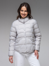 Куртки и дубленки VIVA WEAR модель 6081-light gray Фото