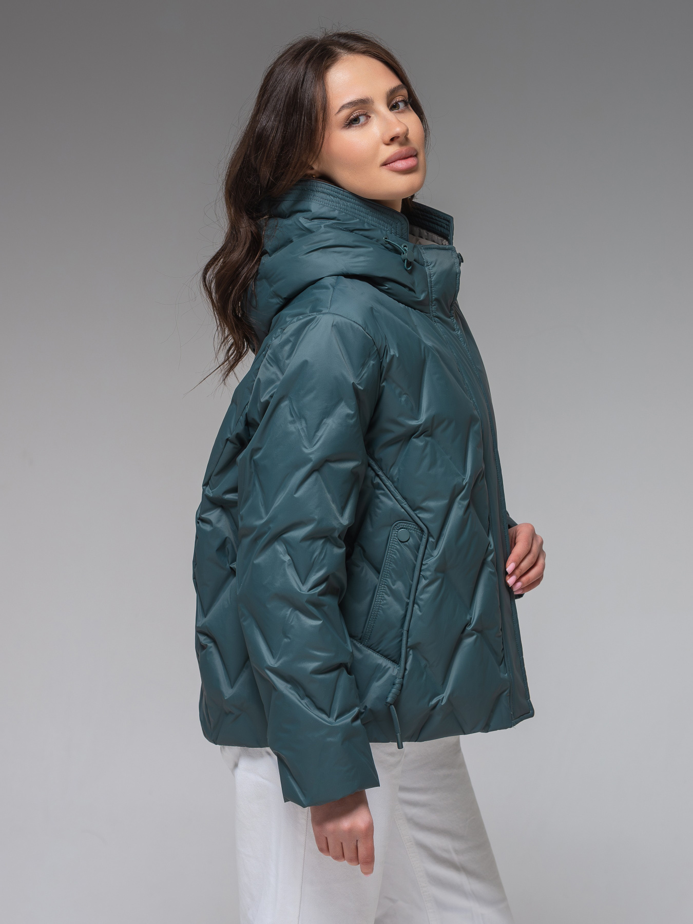 Куртки и дубленки VIVA WEAR модель 88579-green Фото