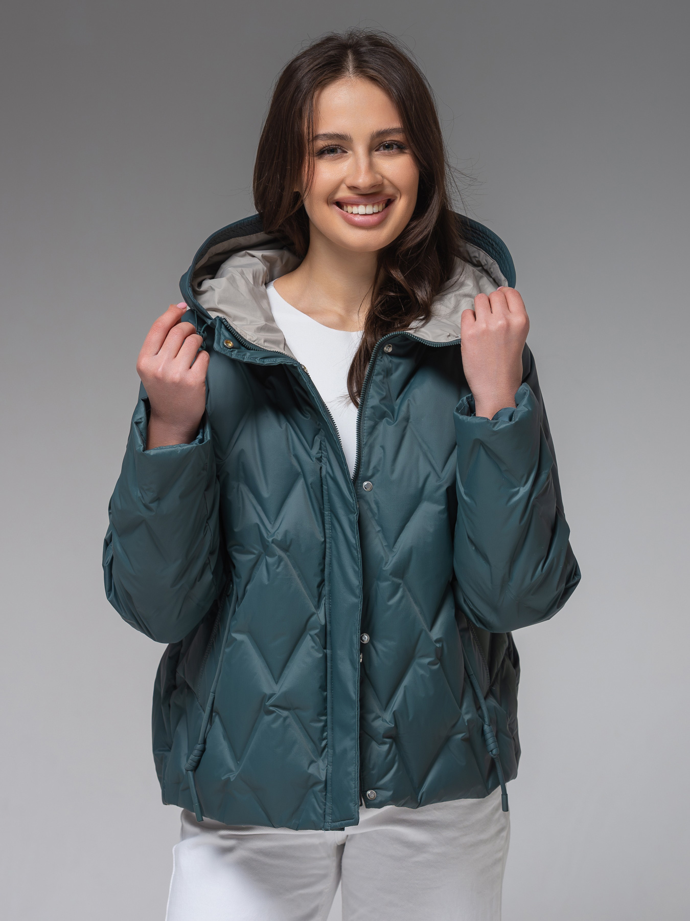 Куртки и дубленки VIVA WEAR модель 88579-green Фото