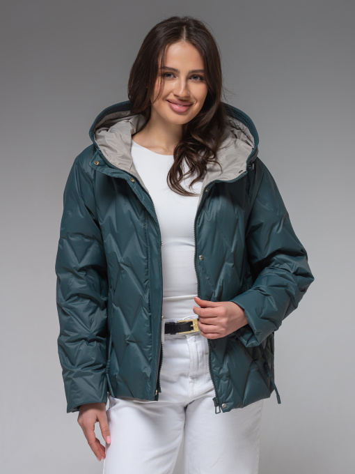 Куртки и дубленки VIVA WEAR модель 88579-green Фото
