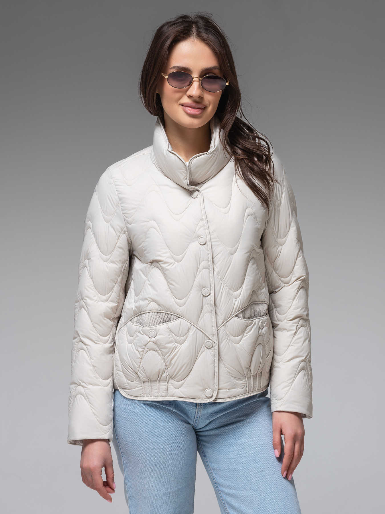 Куртки и дубленки VIVA WEAR модель 6886-milky Фото