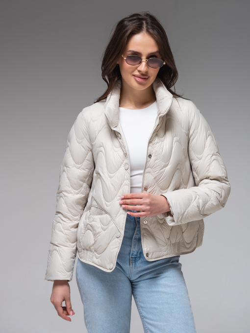 Куртки и дубленки VIVA WEAR модель 6886-milky Фото
