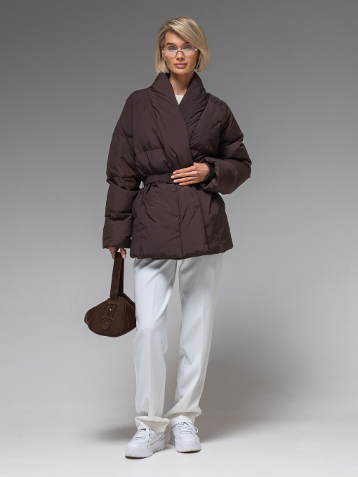 Куртки и дубленки VIVA WEAR модель 8866-chocolate Фото