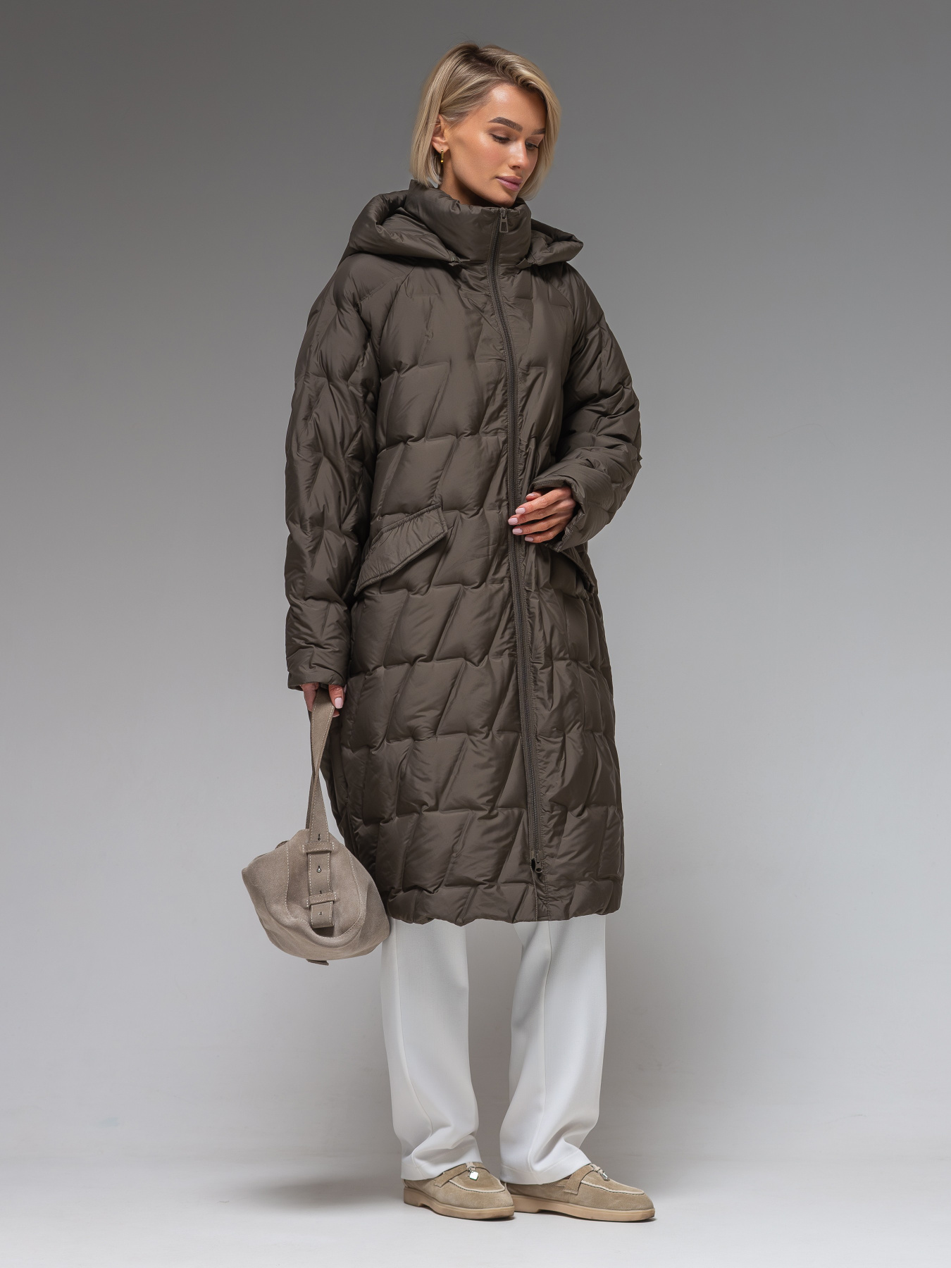 Куртки и дубленки VIVA WEAR модель 6536-khaki Фото
