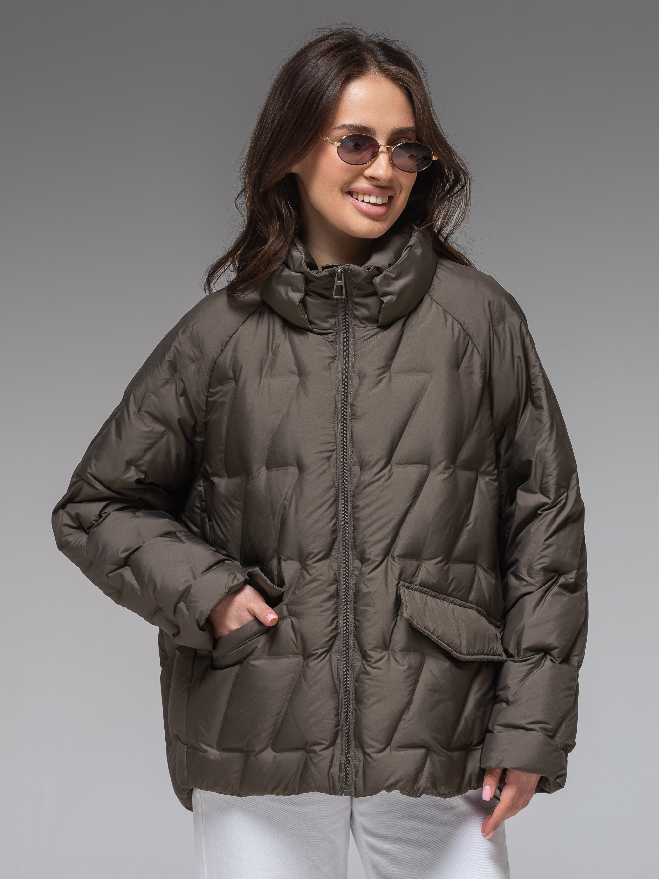 Куртки и дубленки VIVA WEAR модель 6535-olive Фото