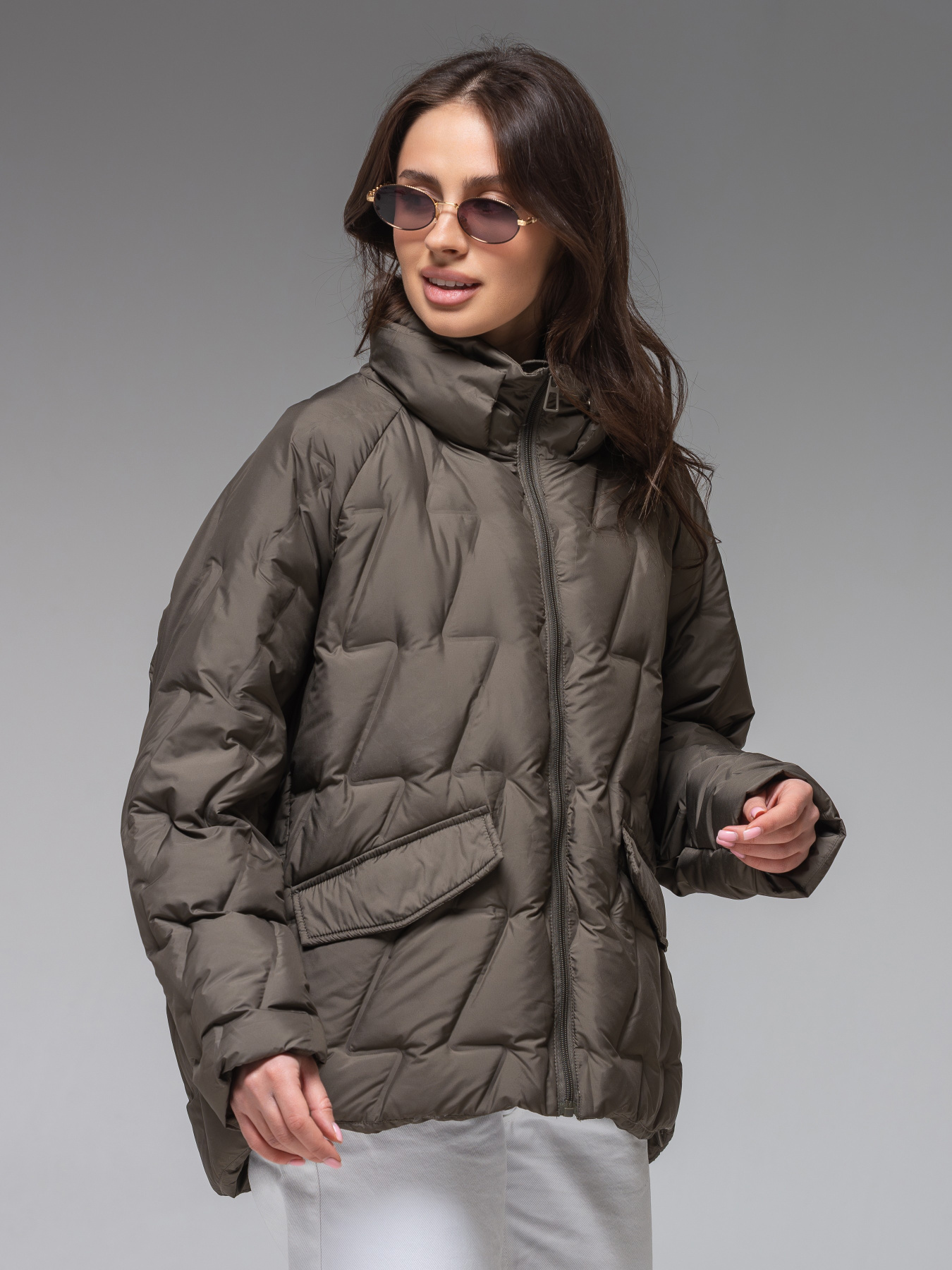 Куртки и дубленки VIVA WEAR модель 6535-olive Фото