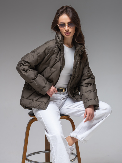 Куртки и дубленки VIVA WEAR модель 6535-olive Фото
