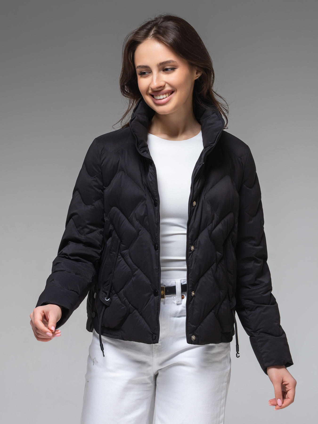 Куртки и дубленки VIVA WEAR модель 9018-black Фото