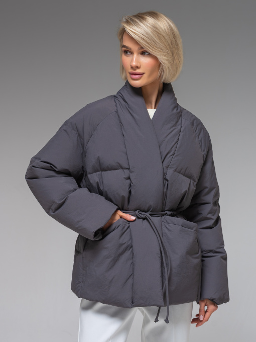 Куртки и дубленки VIVA WEAR модель 186-gray Фото