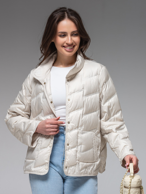 Куртки и дубленки VIVA WEAR модель 6309-milky Фото