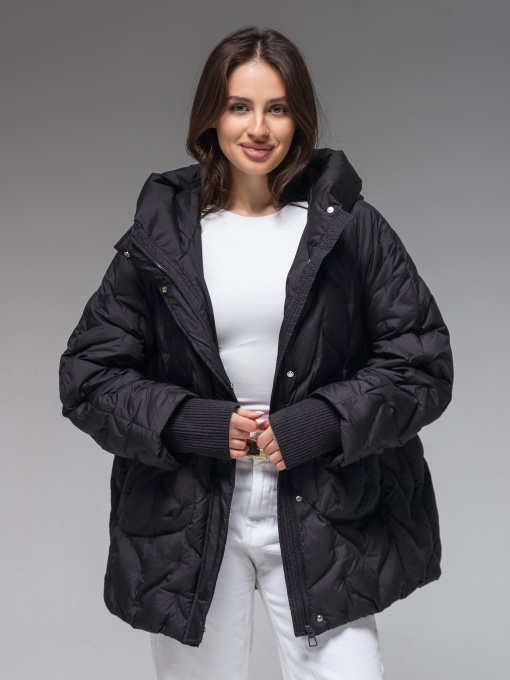 Куртки и дубленки VIVA WEAR модель 6578-black Фото