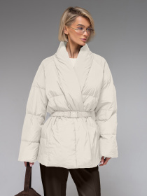 Куртки та дублянки VIVA WEAR модель 8866-white Фото