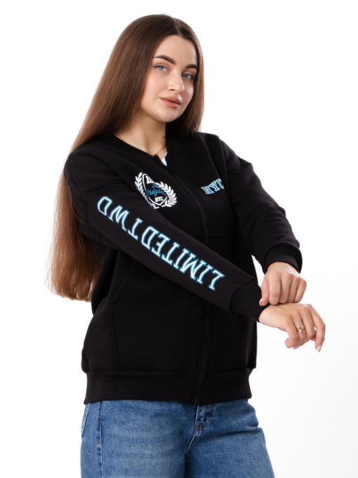 Худі та світшоти Носи своє модель 8374-025-33-chornij Фото