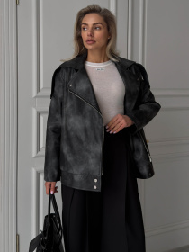 Куртки и дубленки Jadone Fashion модель Dica_grafit Фото