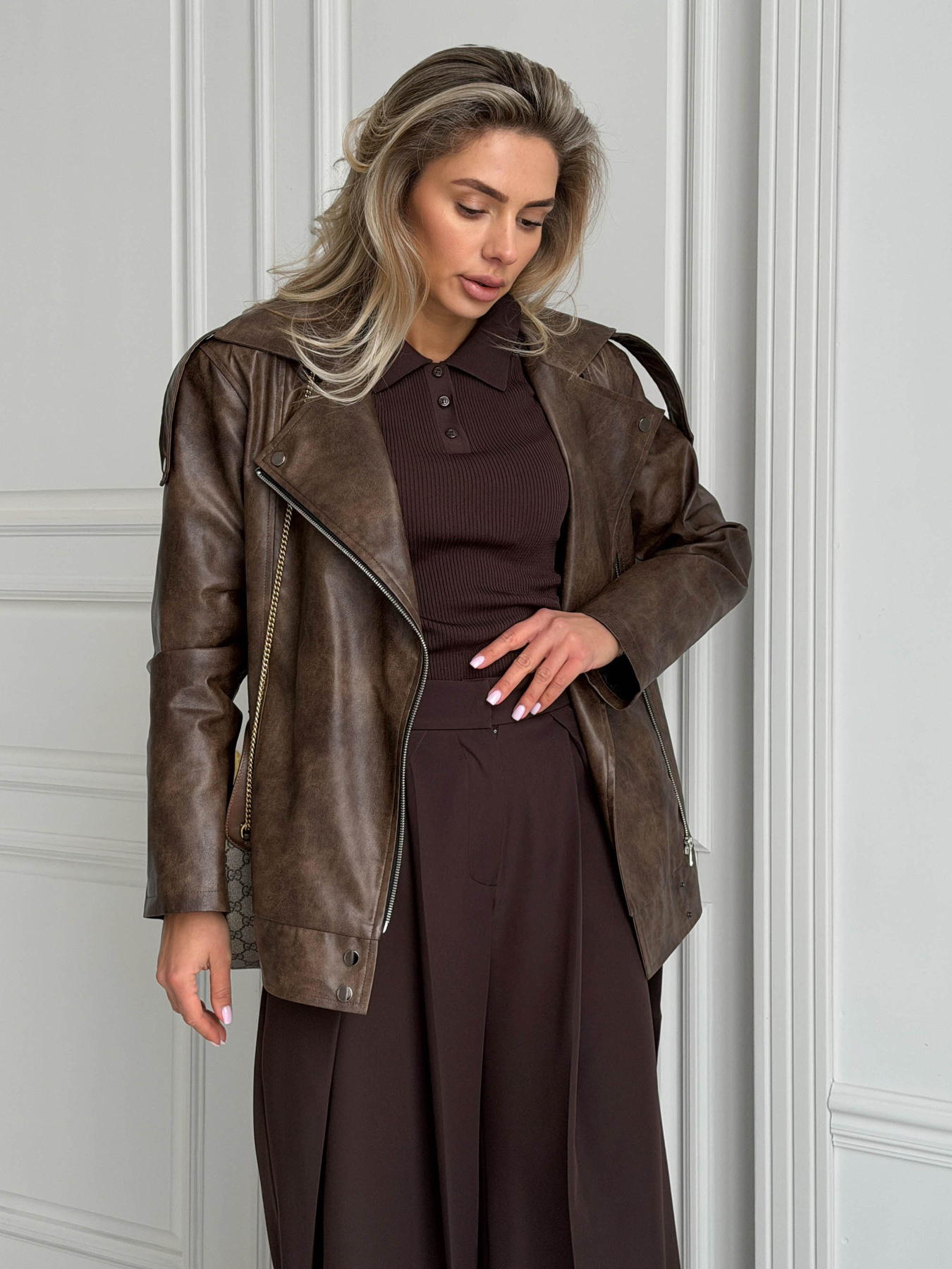 Куртки та дублянки Jadone Fashion модель Dica_chokol Фото