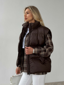 Куртки та дублянки Jadone Fashion модель Ayvi_chocolate Фото