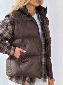 Куртки та дублянки Jadone Fashion модель Ayvi_chocolate Фото