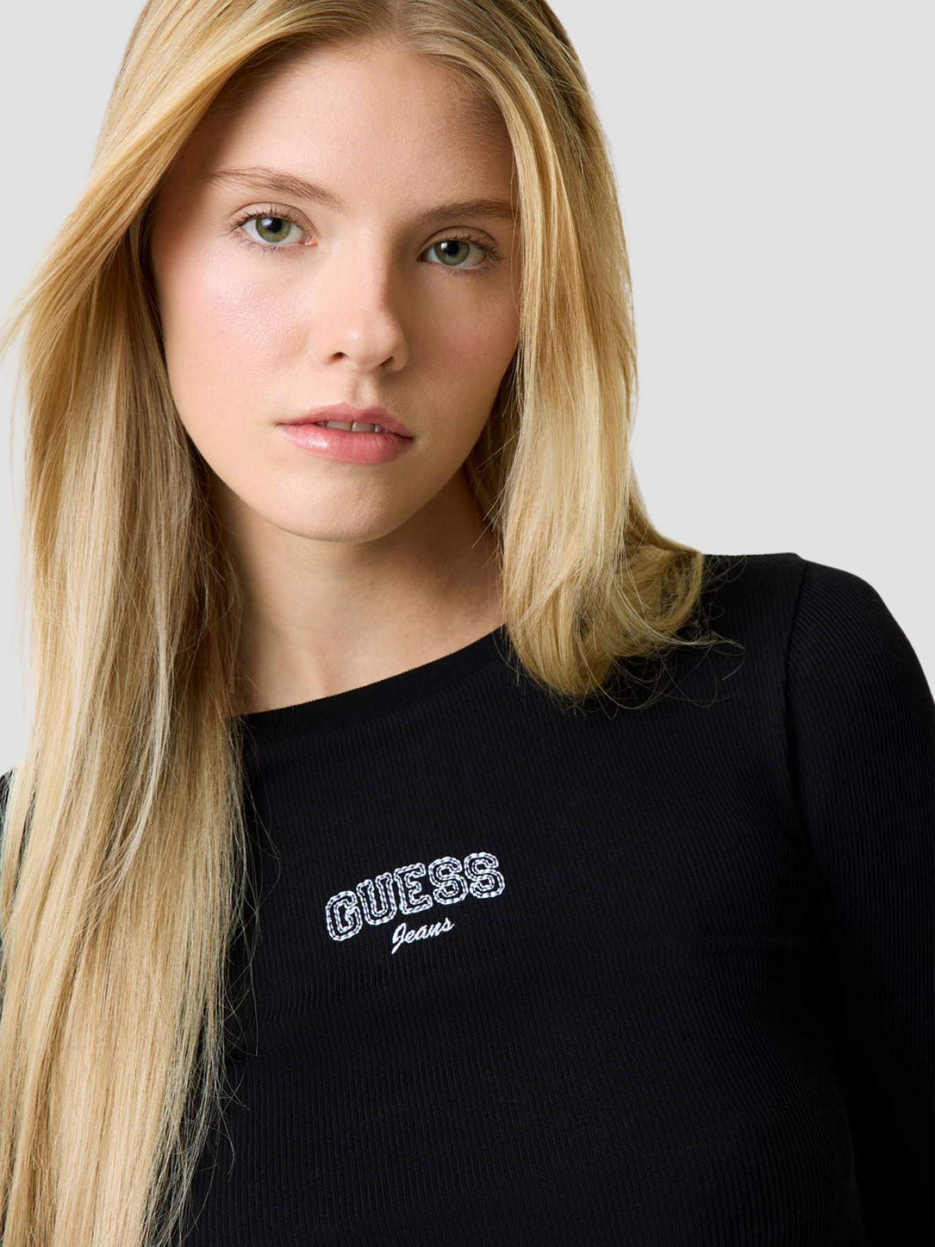 Худі та світшоти Guess Jeans модель W6RP22.KA0H1;JBLK Фото