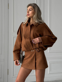 Куртки и дубленки Jadone Fashion модель Trim_rud Фото