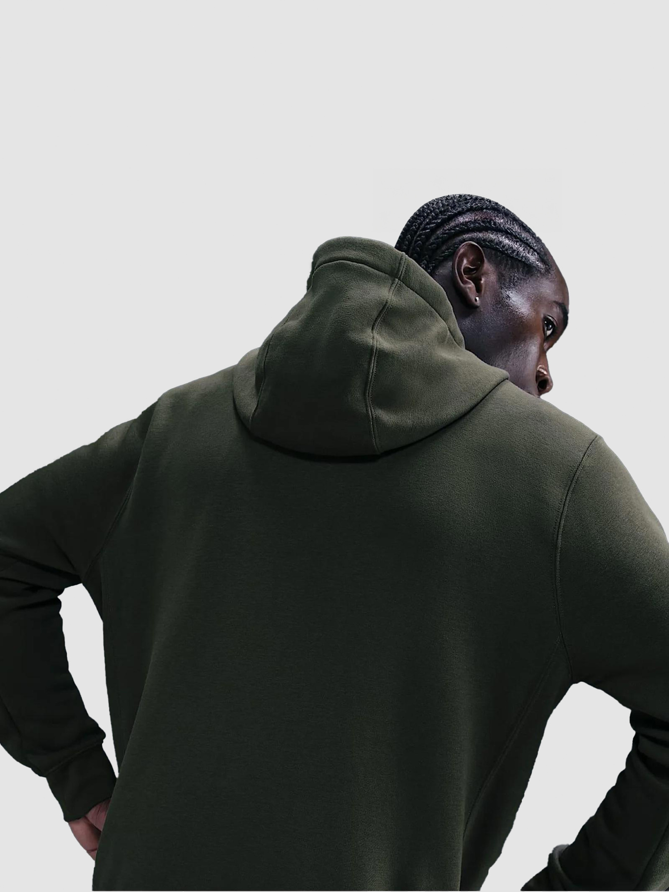 Худі та світшоти NIKE Psg Club Olive модель HM2888-325 Худі та світшоти NIKE Psg Club Olive модель HM2888-325 Фото