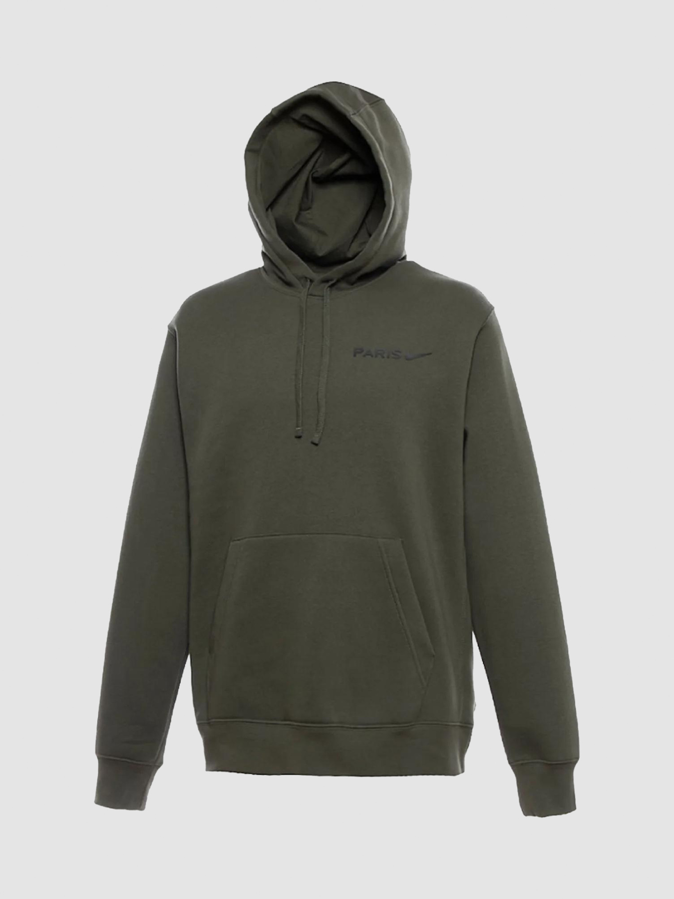 Худі та світшоти NIKE Psg Club Olive модель HM2888-325 Худі та світшоти NIKE Psg Club Olive модель HM2888-325 Фото