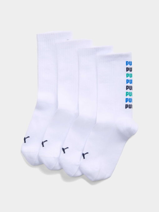 Шкарпетки та гольфи PUMA Kids Logo Block Sock 2p модель 947573 Фото