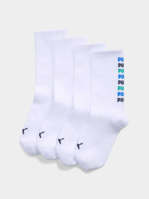Шкарпетки та гольфи PUMA Kids Logo Block Sock 2p модель 947573 Фото
