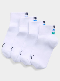 Шкарпетки та гольфи PUMA Kids Logo Block Quarter модель 947576 Фото